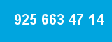 925 663 47 14 925 663 47 14